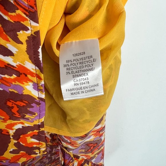 NWT Joie Printed Satin V-Neck Spaghetti Strap Top Tank Size Small S NEW - Picture 7 of 10